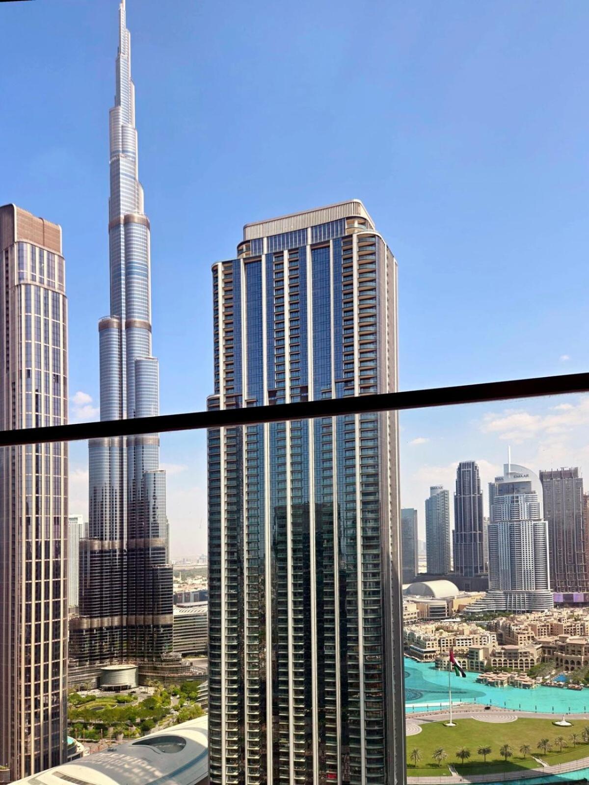 Full Burj Khalifa View, Near Fountain, Mall In Downtown